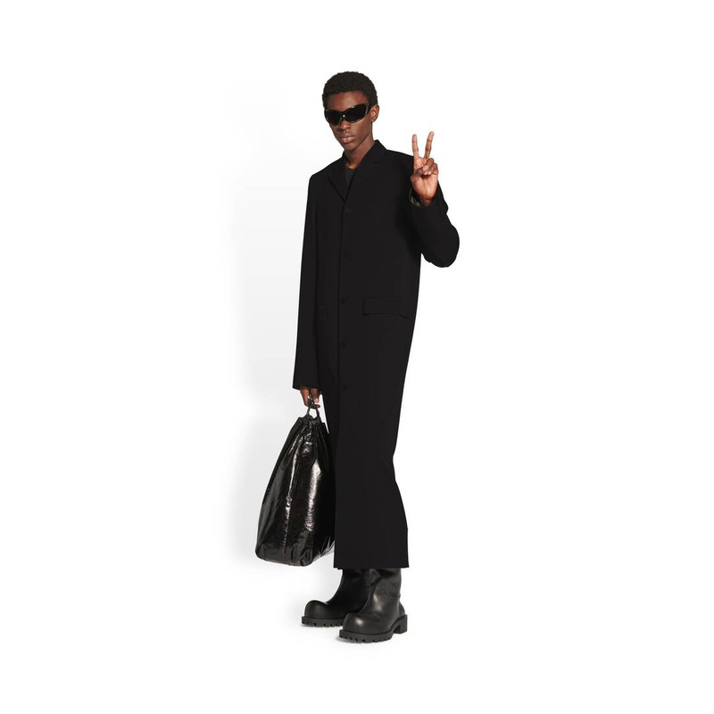 BALENCIAGA fitted coat outlook