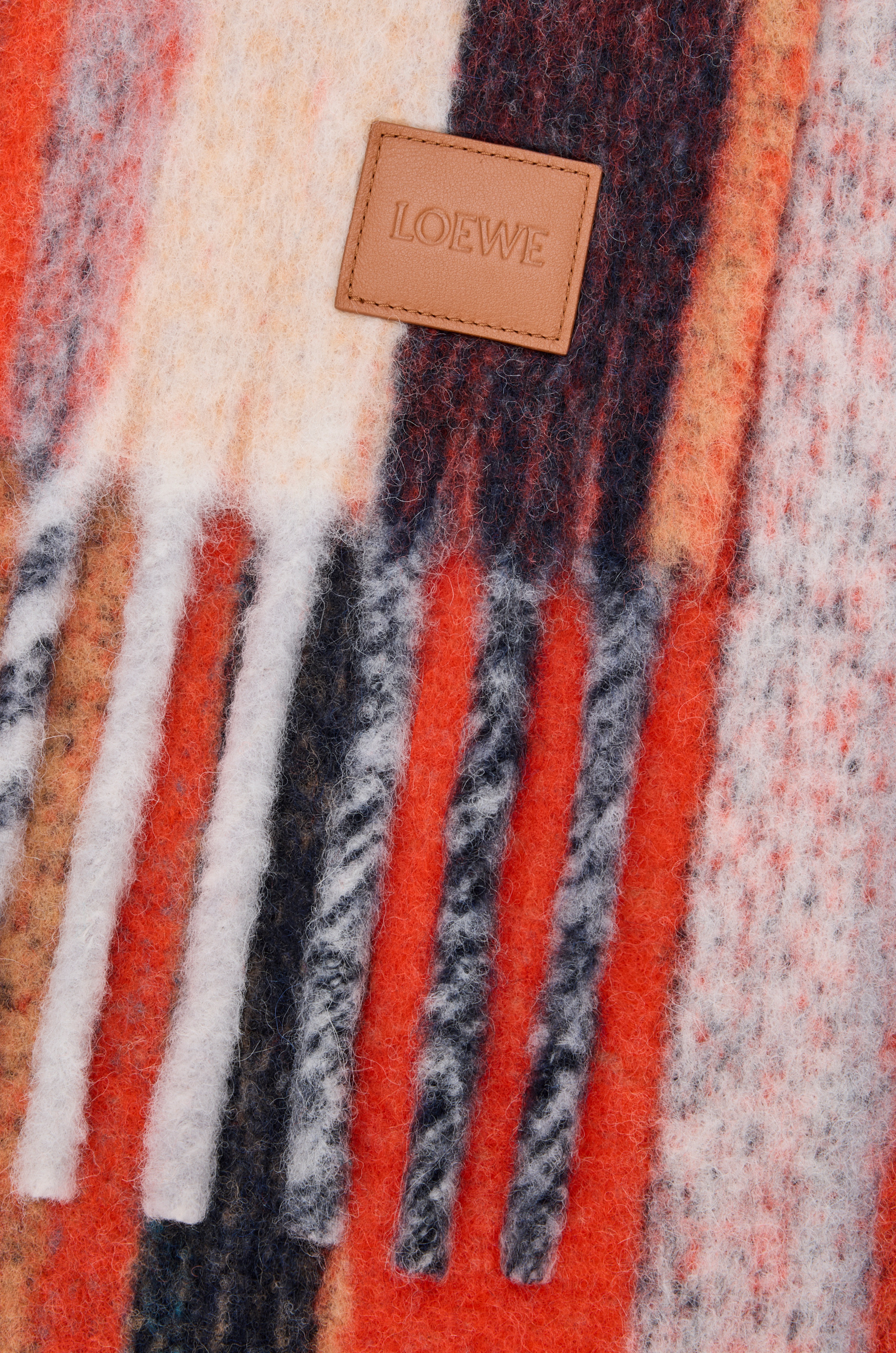 Scarf in alpaca and wool blend - 3