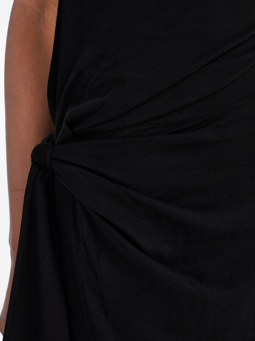 asymmetric wrap dress - 4