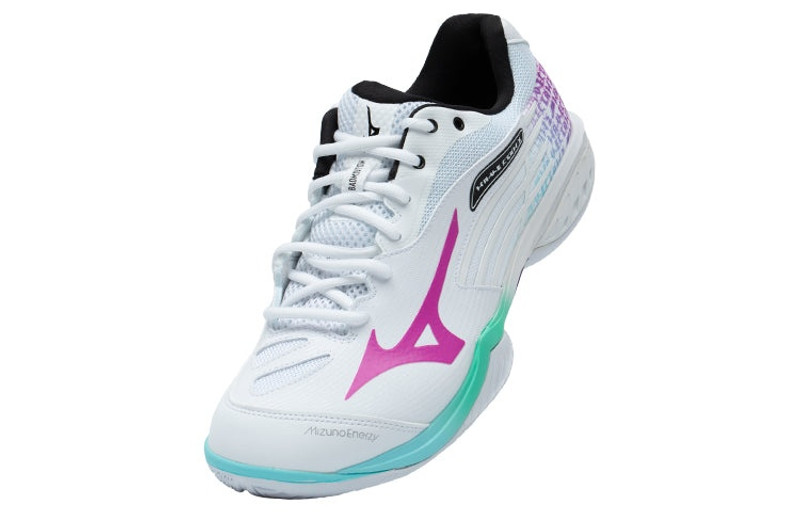 Mizuno Mizuno Wave Claw 'White Green Purple' 71GA211030 outlook