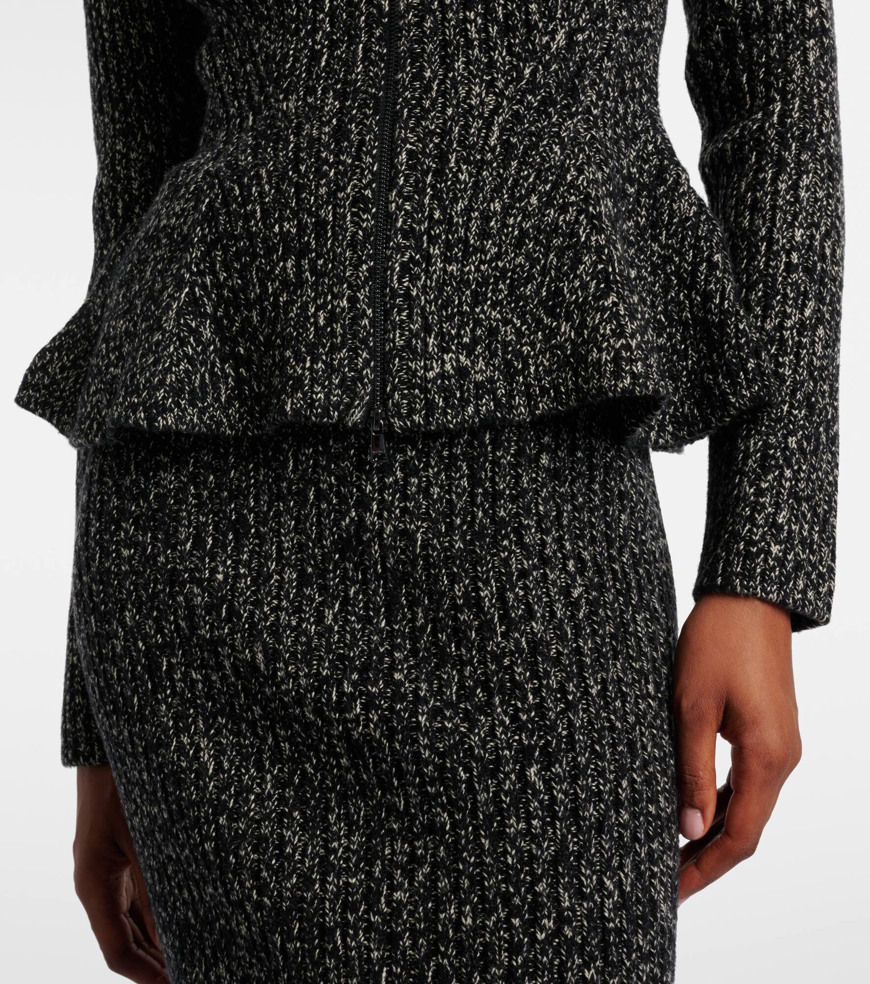 Kim wool and cashmere-blend cardigan - 5
