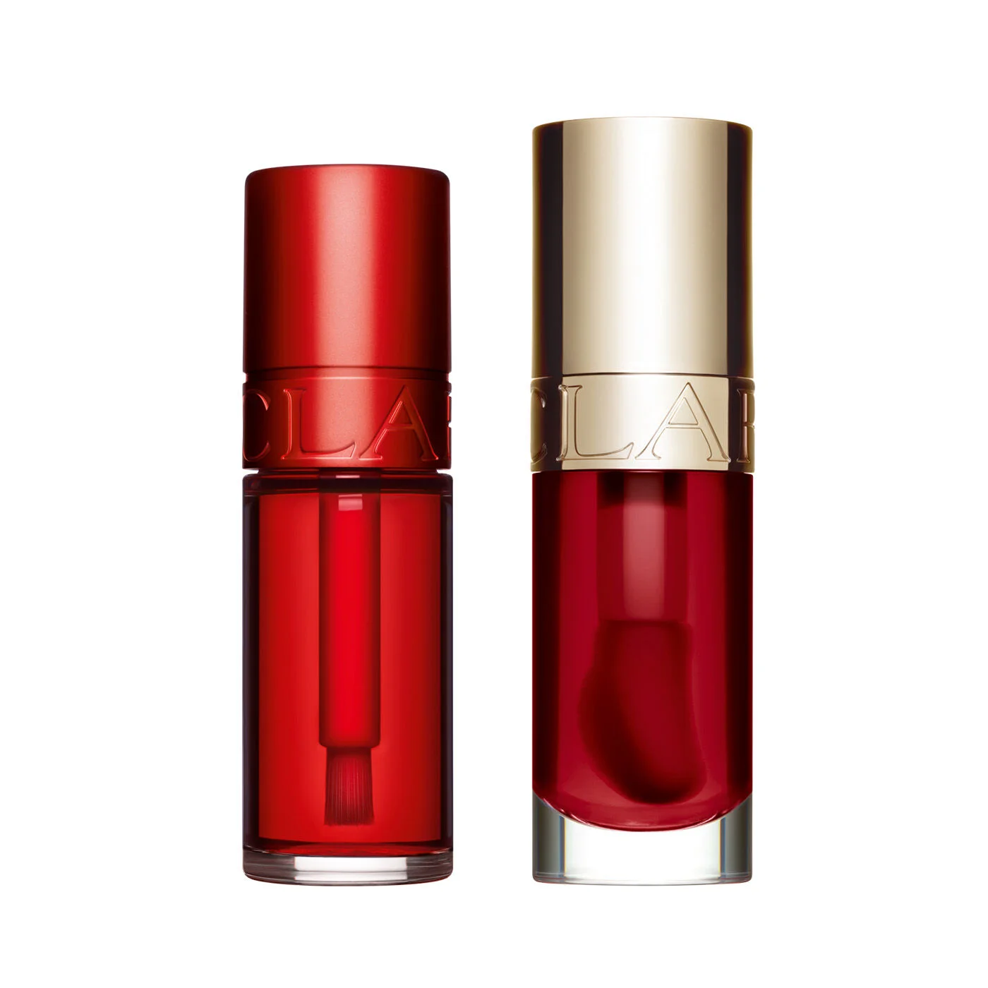 Lip Oil & Stain Duo In Red | Iconic Lip Comfort Oil & Water Lip Stain | For Hydrated, Visibly Plump - 1