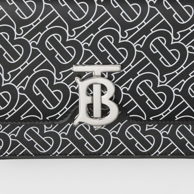 Burberry Monogram Print Leather Low Robin Bag outlook