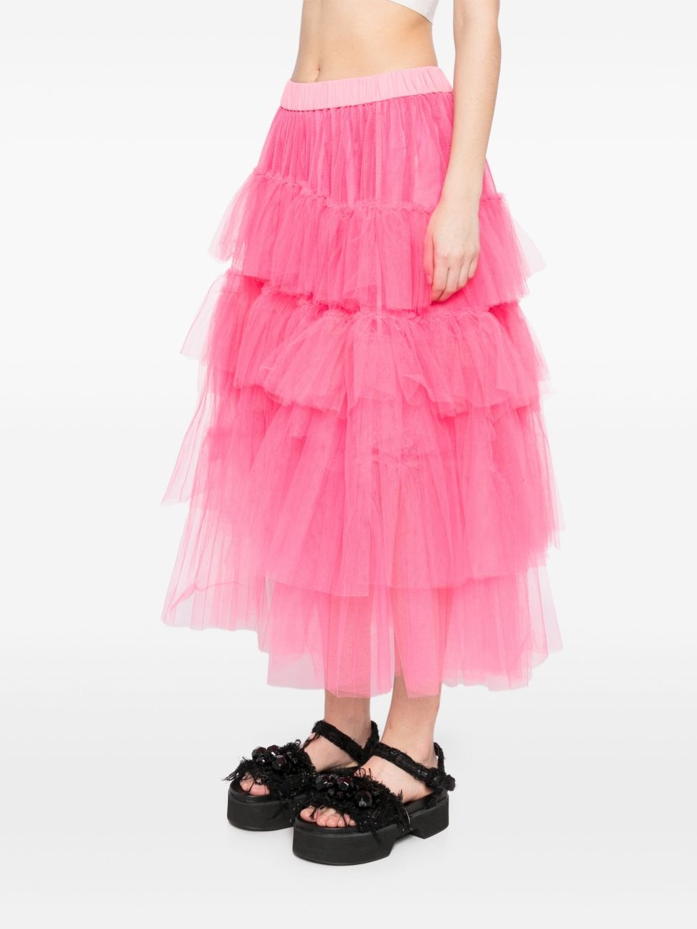 elasticated-waist tutu skirt - 5