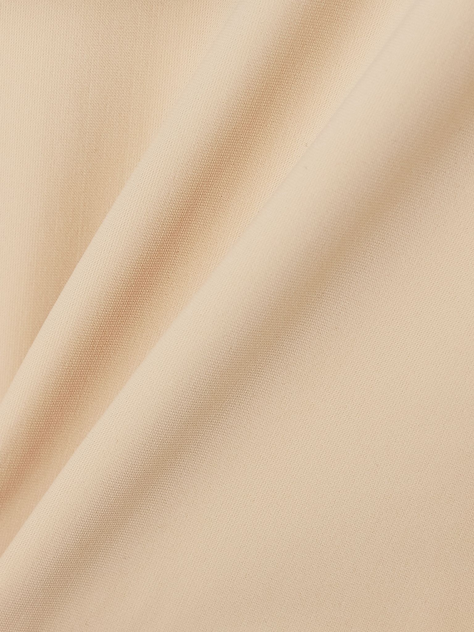 Embellished two-tone bikini Cream - 4