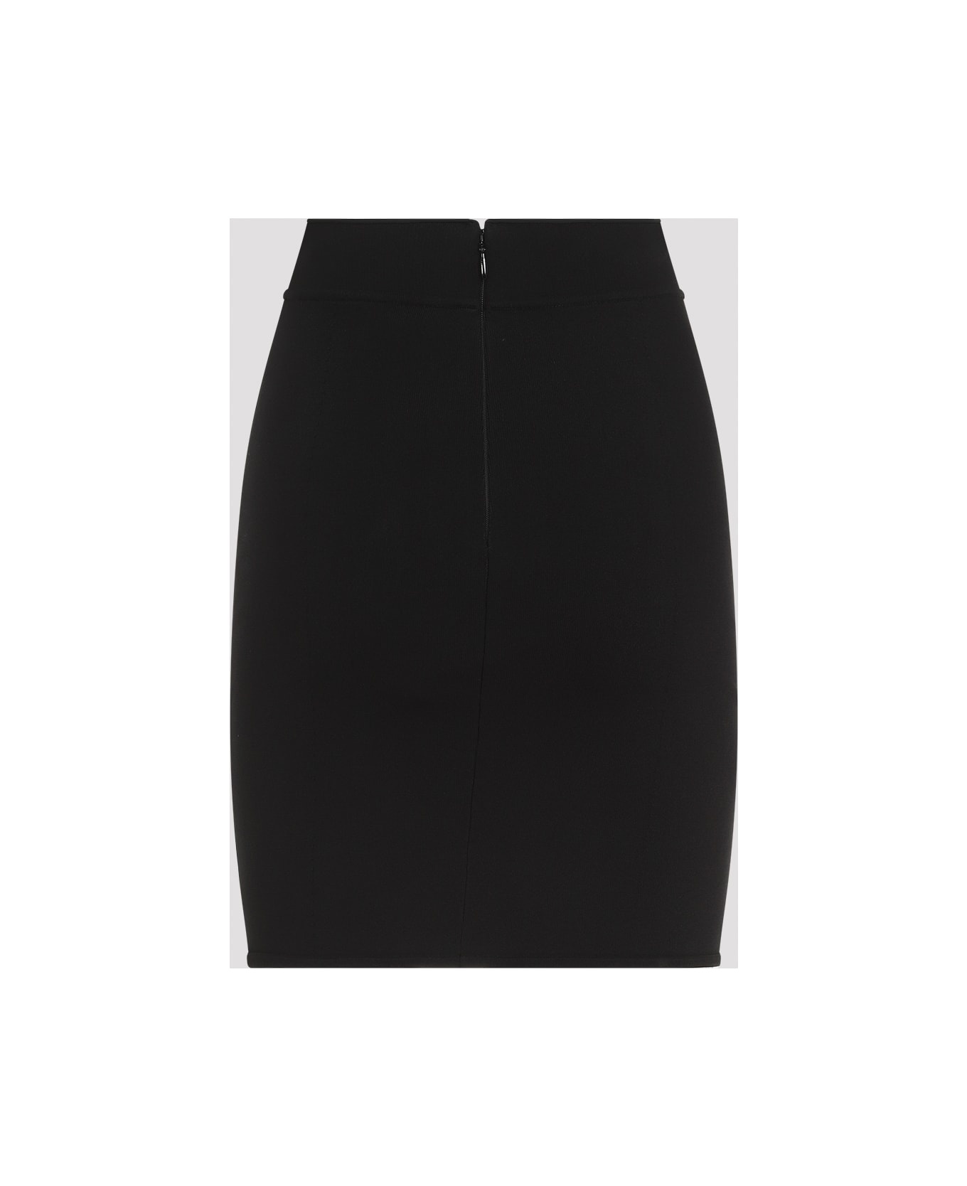 Viscose Mini Skirt - 4