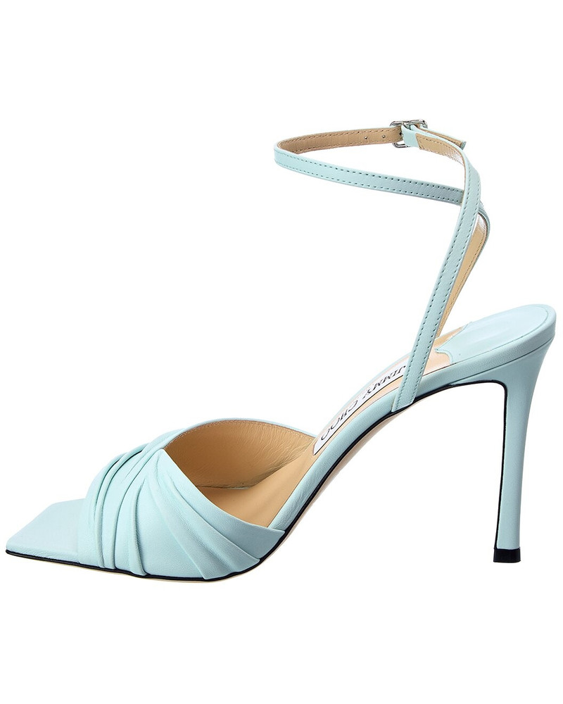 JIMMY CHOO Jimmy Choo Basil 95 Leather Sandal outlook