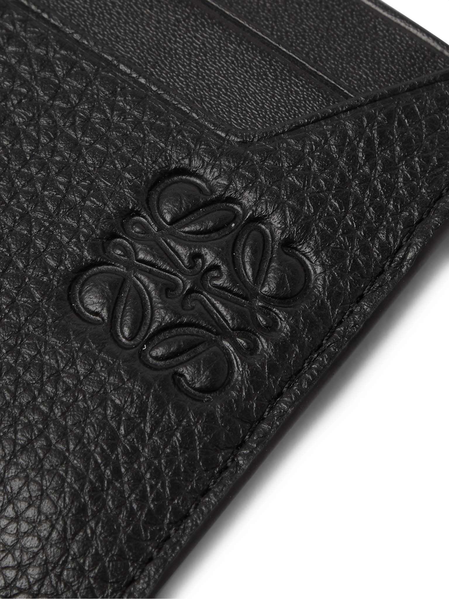 Logo-Debossed Leather Cardholder - 4