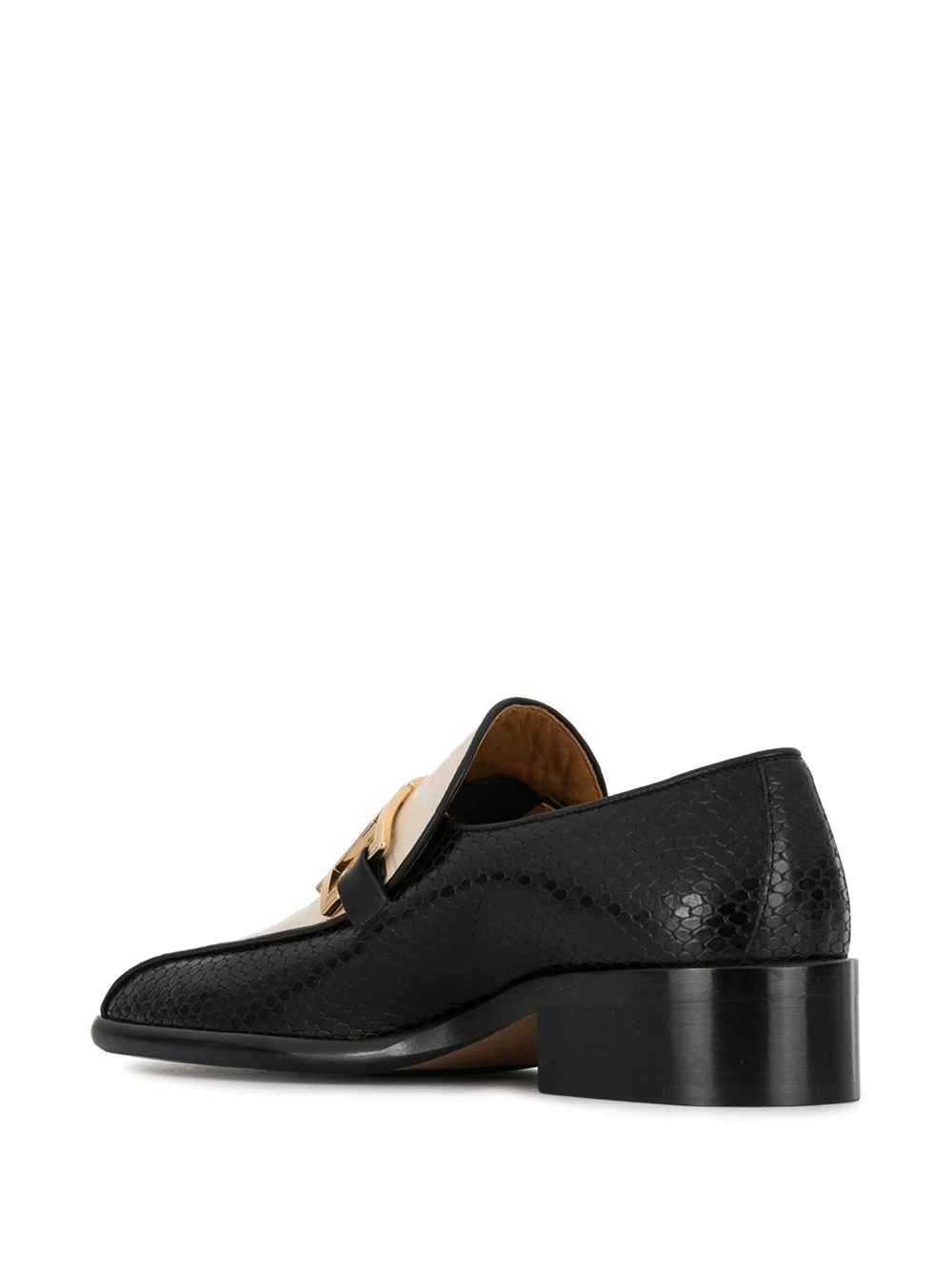 square-toe loafers - 3