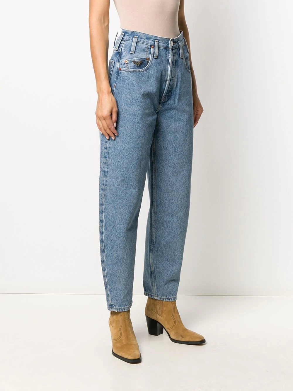 '80s high-rise jeans - 3