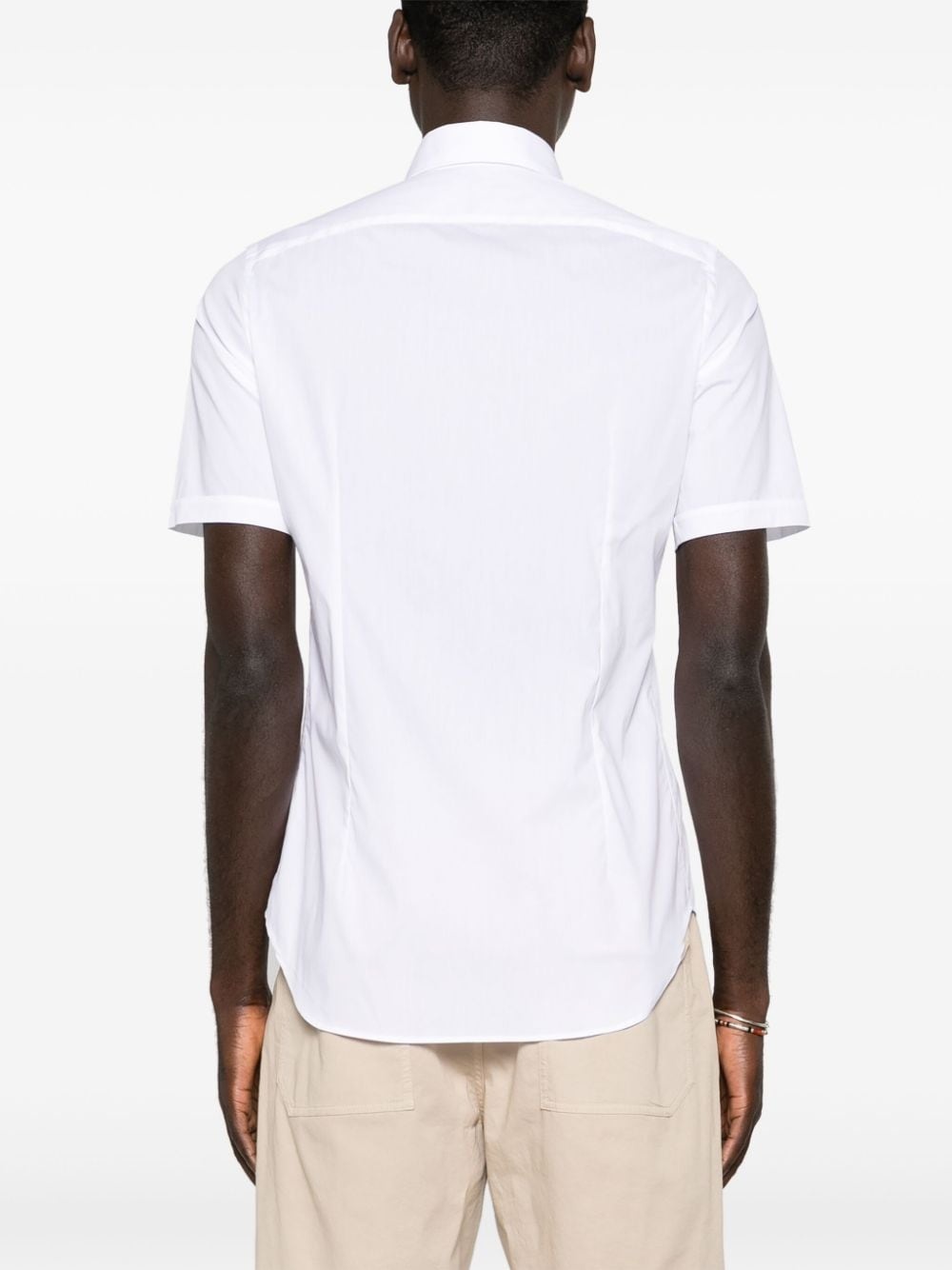 classic-collar short-sleeve shirt - 4