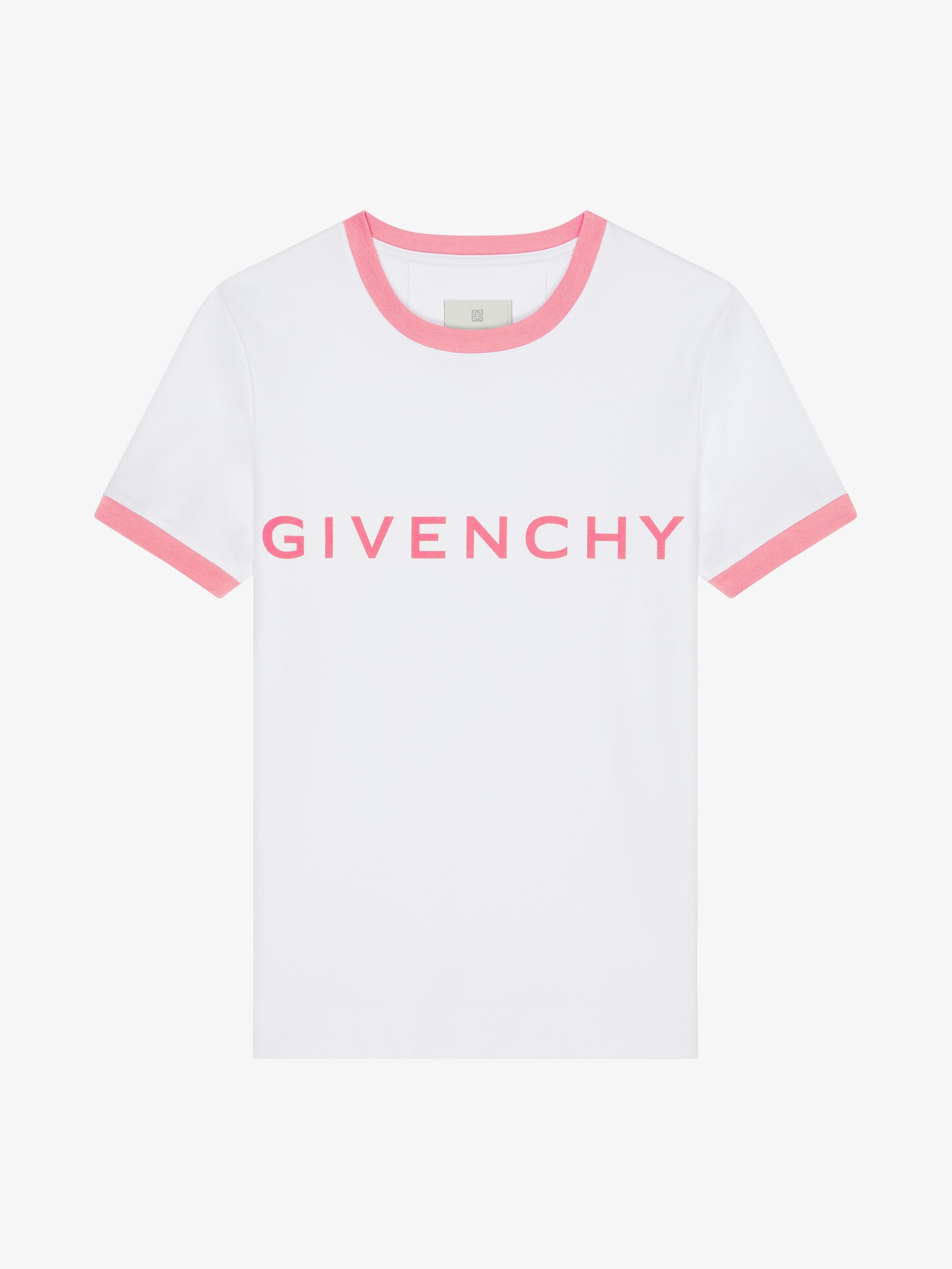 GIVENCHY SLIM FIT T-SHIRT IN COTTON - 1