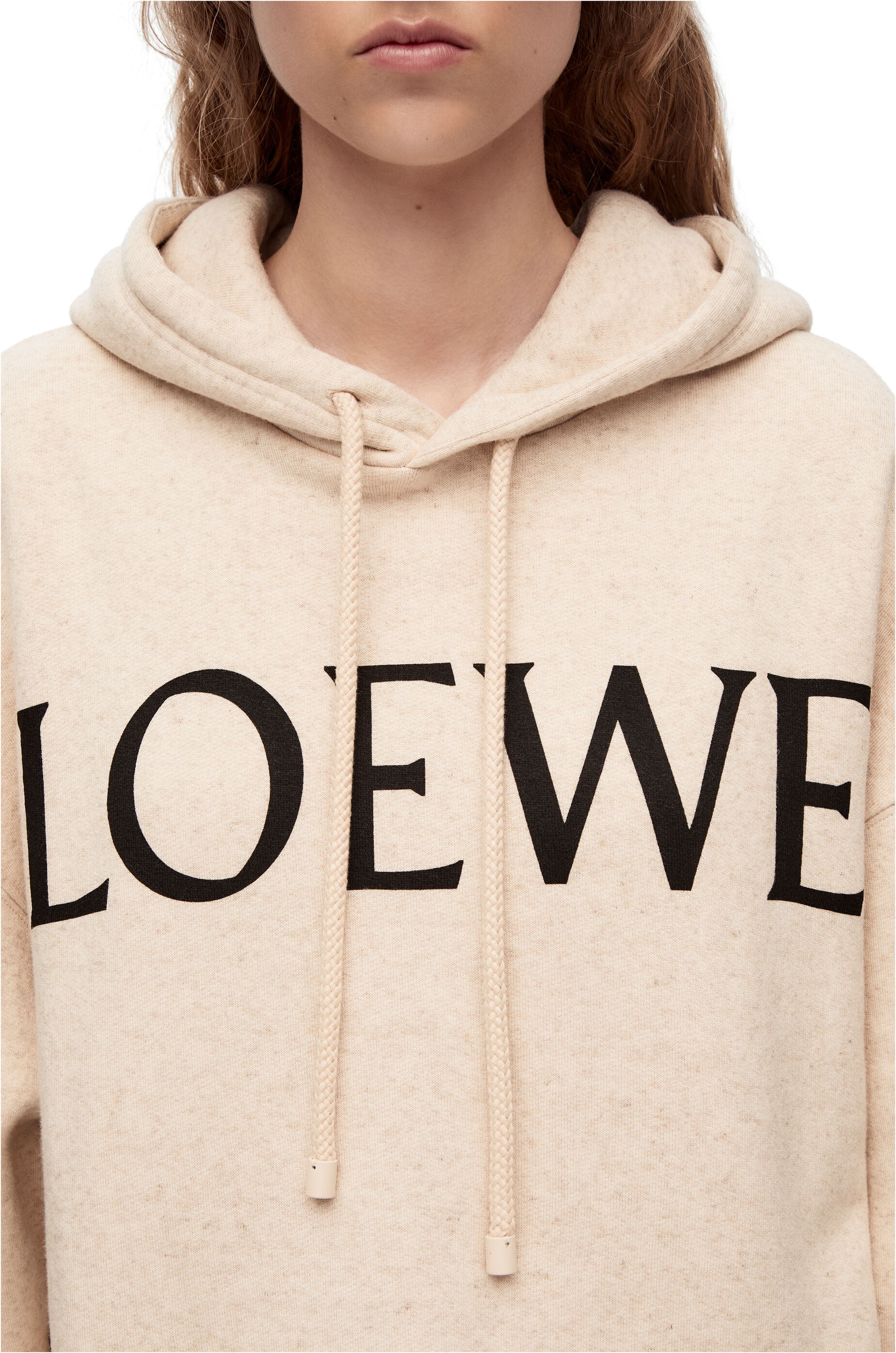 LOEWE oversize hoodie in cotton - 5