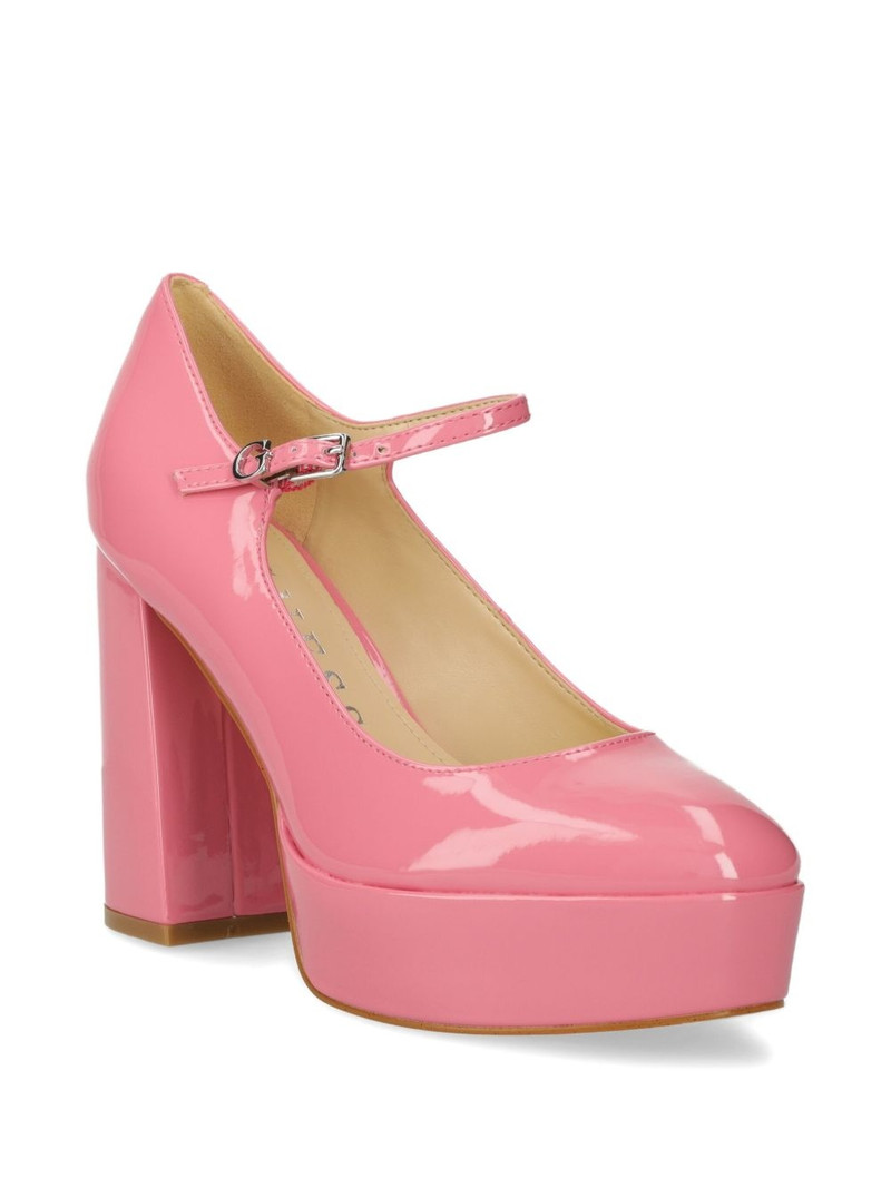 GUESS USA 110mm leather pumps outlook