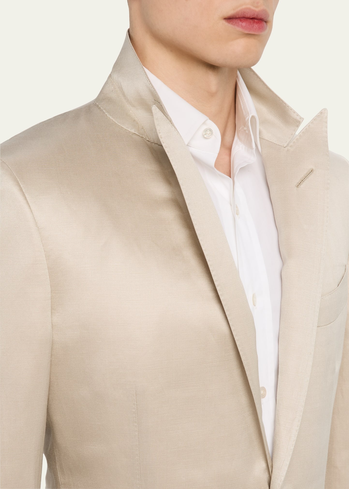 Men's O'Connor Silk-Linen Twill Suit - 8