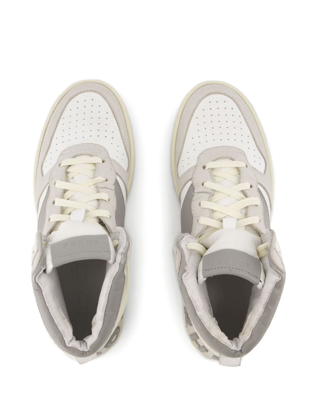 logo-patch sneakers - 4