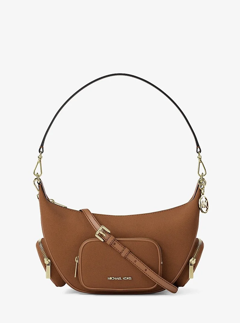 Merritt Medium Suede Convertible Shoulder Bag - 1