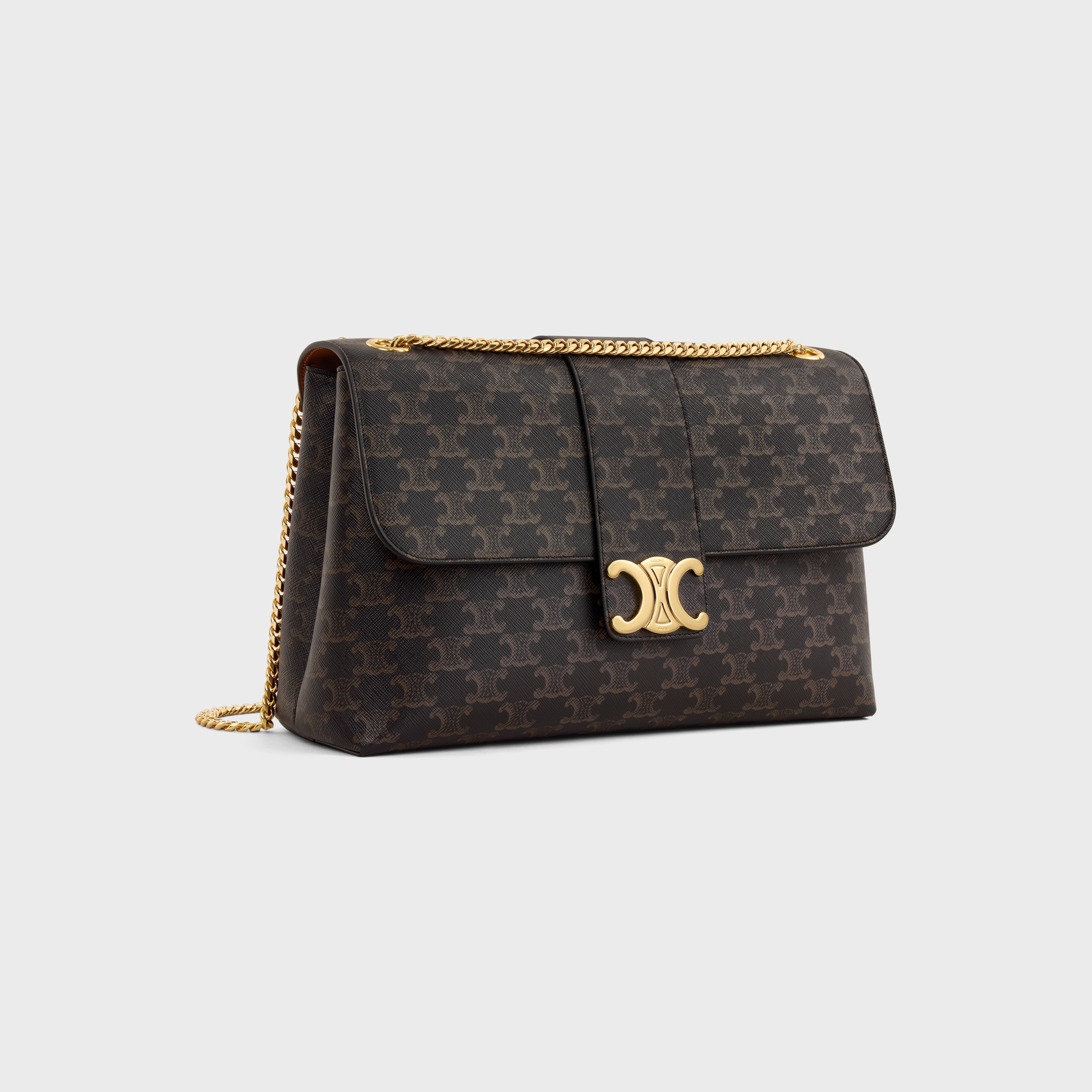 LARGE CELINE VICTOIRE BAG in Triomphe Canvas - 2