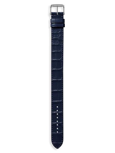 Alligator Leather Watch Strap - 1