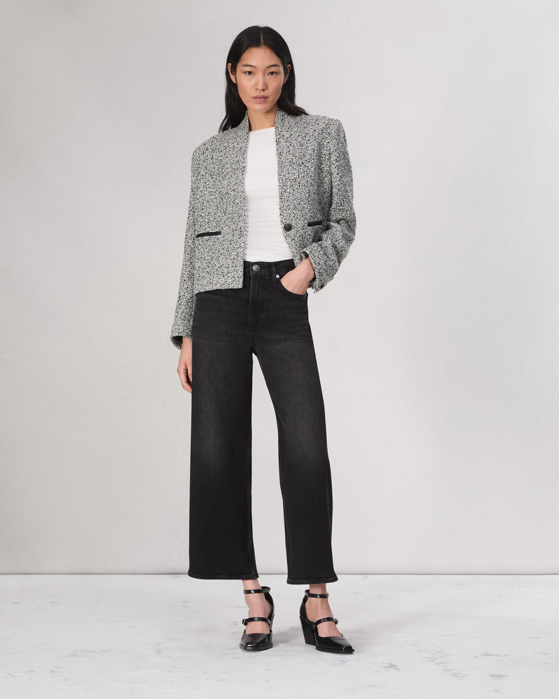 rag & bone Pippa Tweed Blazer outlook