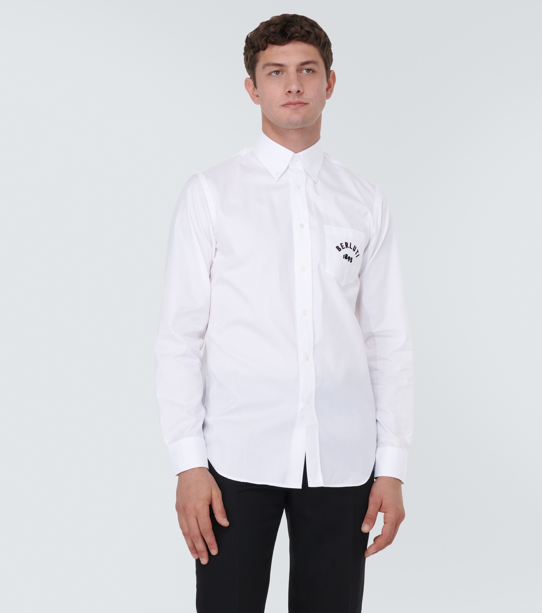 Alessandro logo cotton shirt - 3
