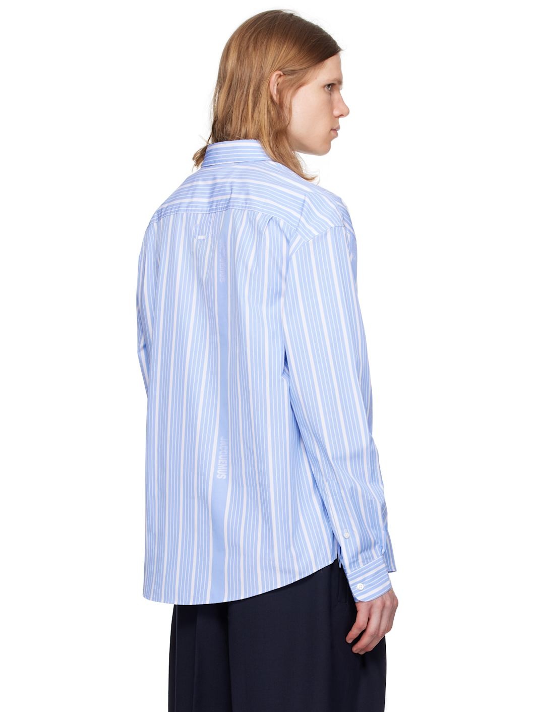 White & Blue La Casa 'The Simon' Shirt - 3