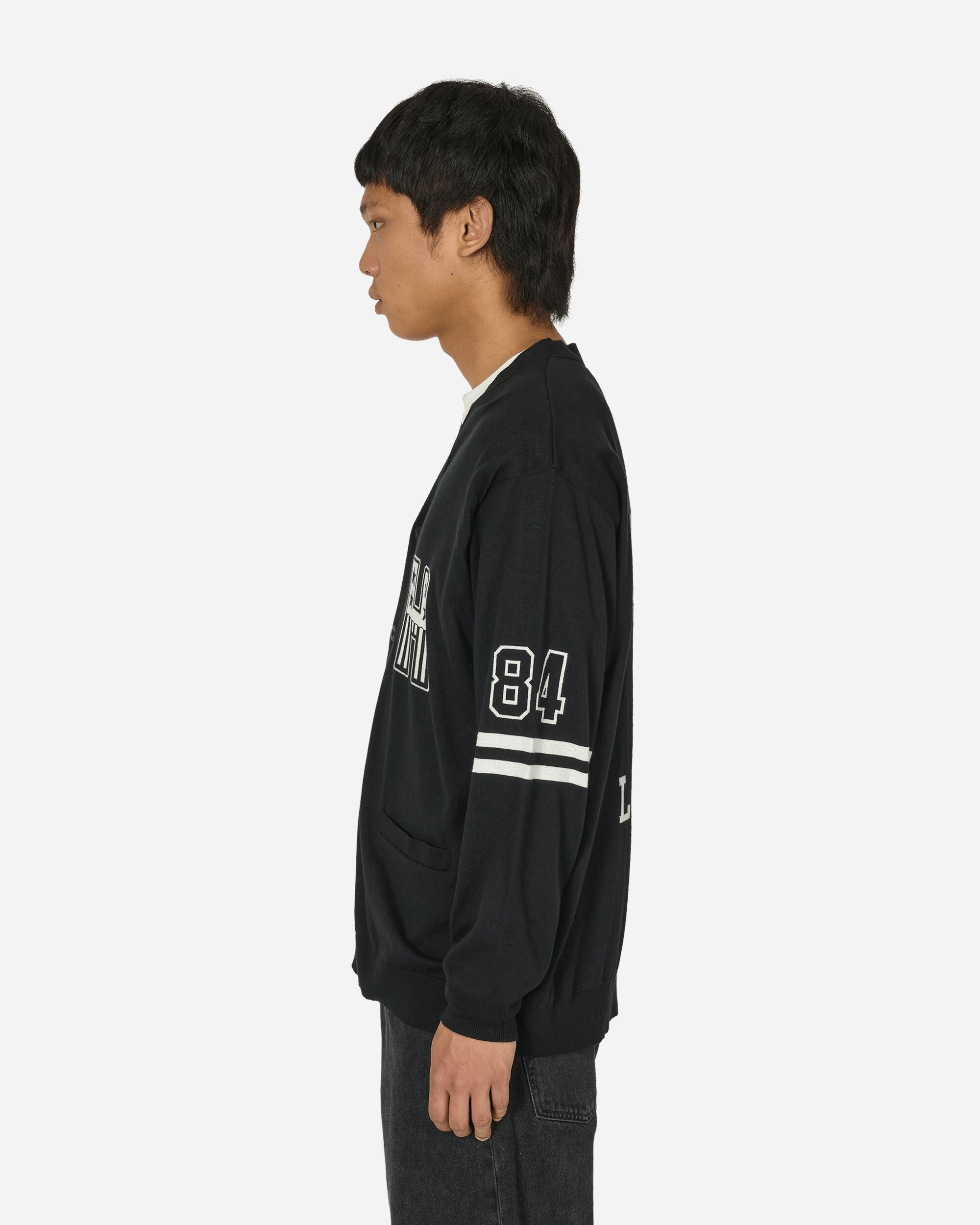 Hysteric League Cardigan Black - 2