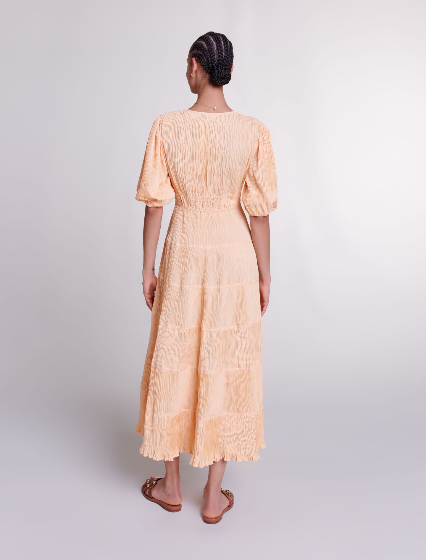 Pleated maxi dress - 5