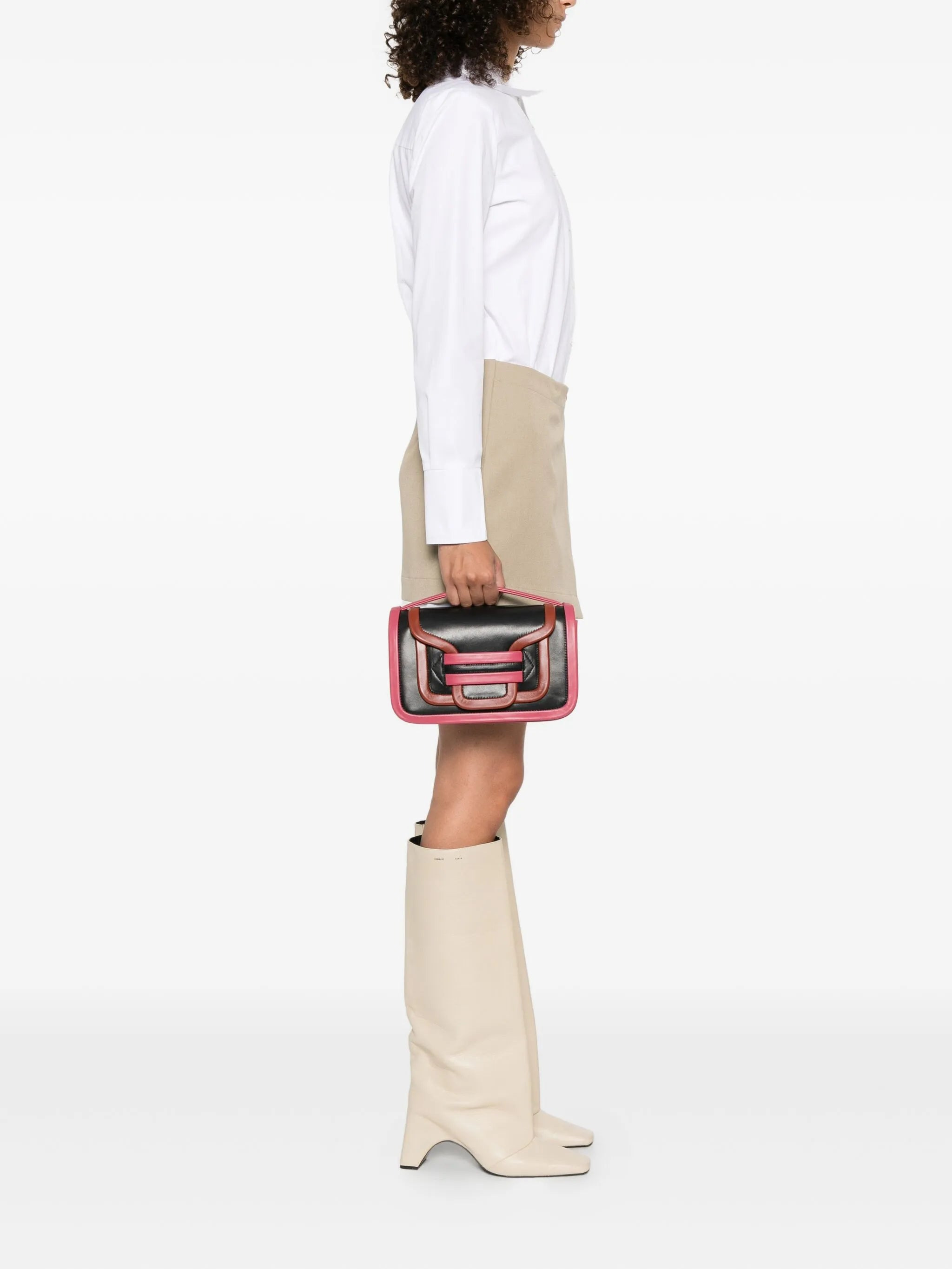 Pierre Hardy Panelled Leather Tote Bag - 5
