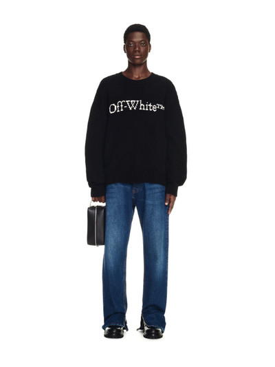 Off-White Big Bookish Chunky Knit Crewneck outlook