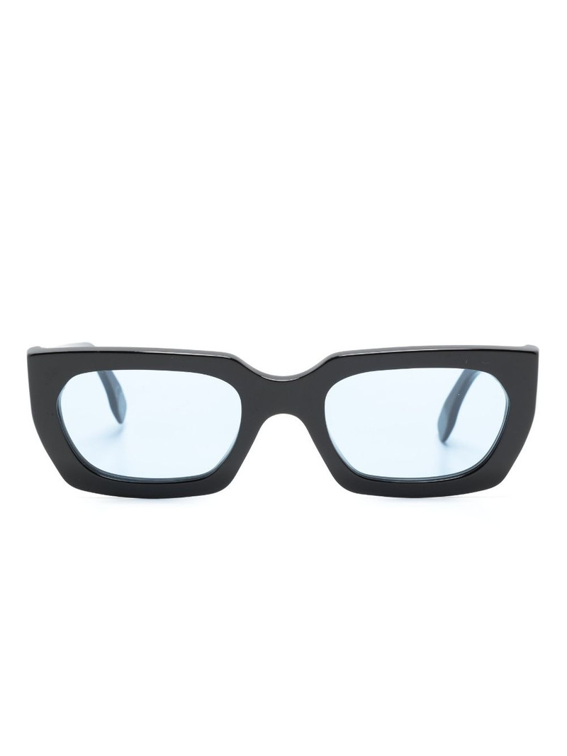 Teddy rectangle-frame sunglasses 1