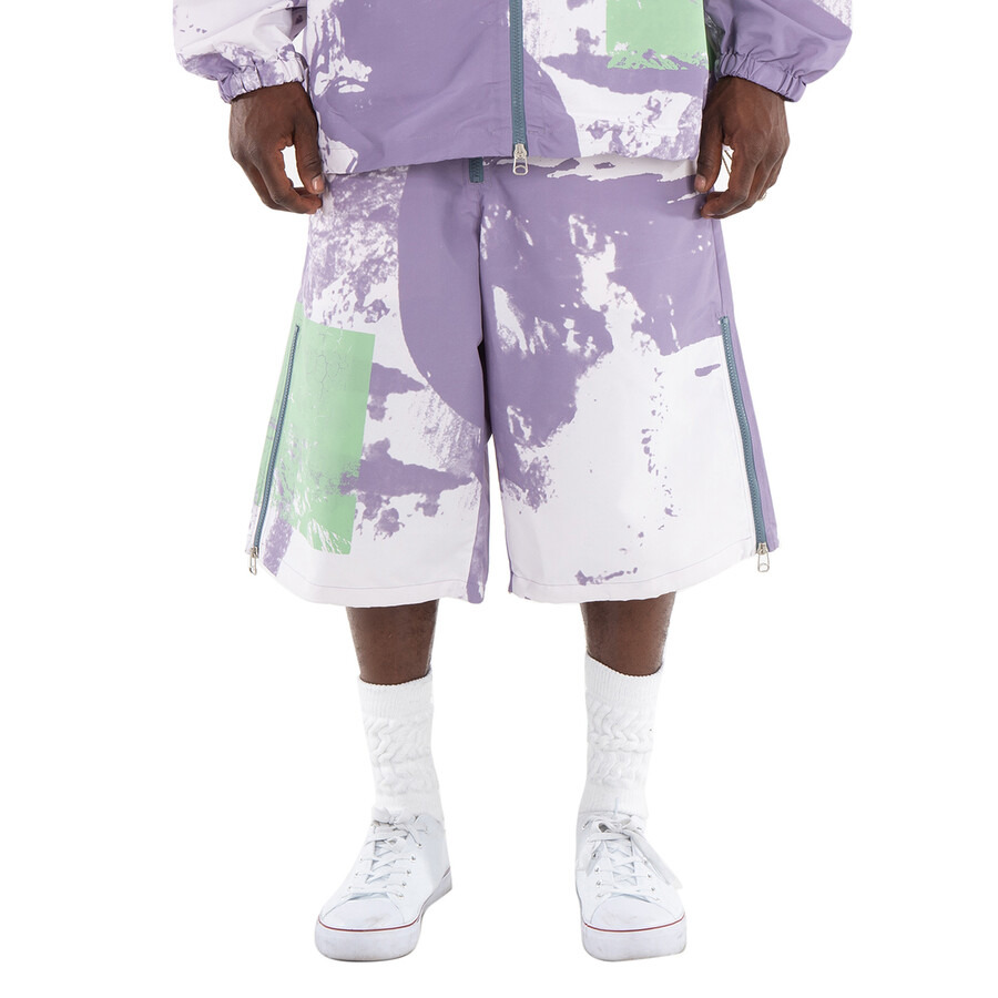OAMC Men's Lilac Strata Biv Short Pants - 3