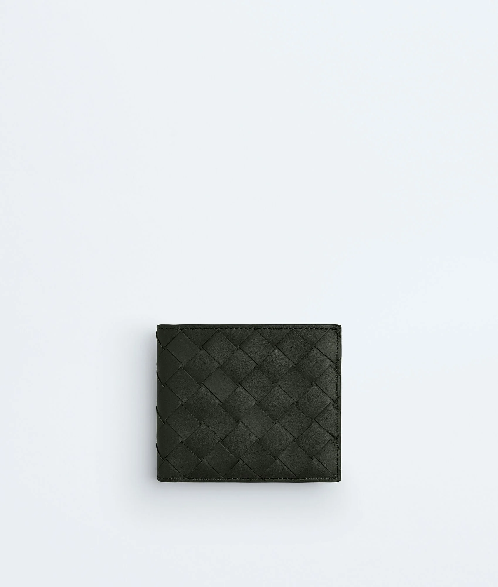 Intrecciato Bi-Fold Wallet With Coin Purse - 1