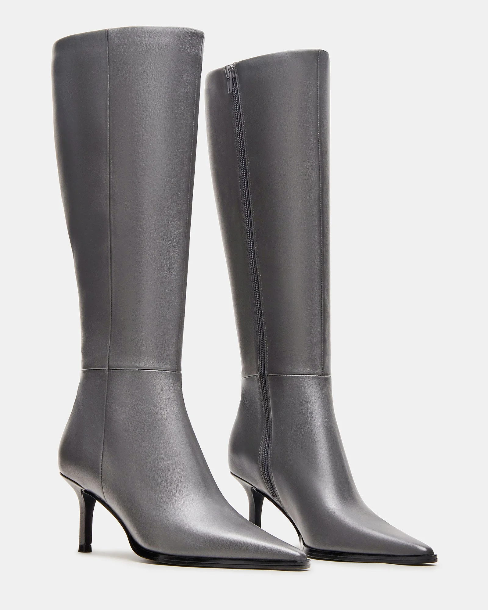 LINGO GREY LEATHER - 1