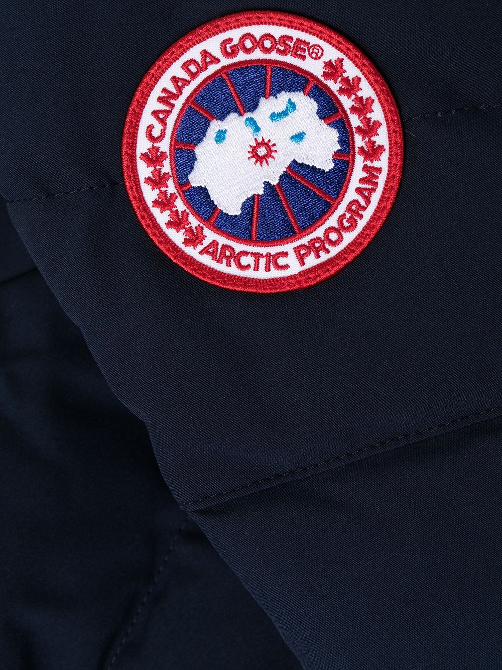 Blue Logo Patch Padded Gilet - 7