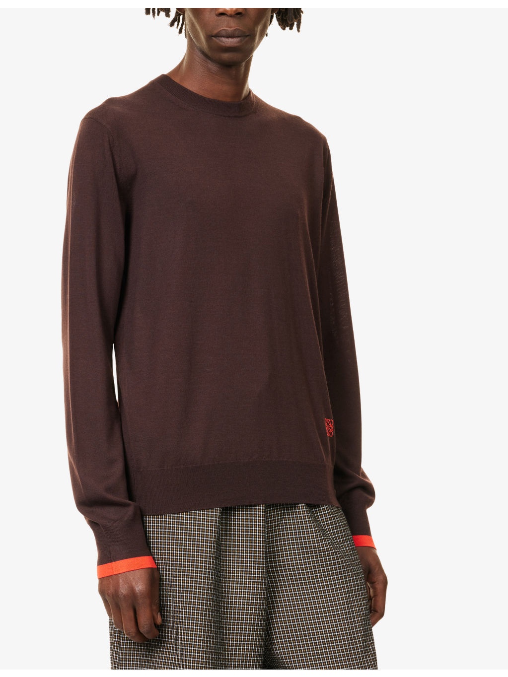 Anagram Crewneck Wool Jumper - 3