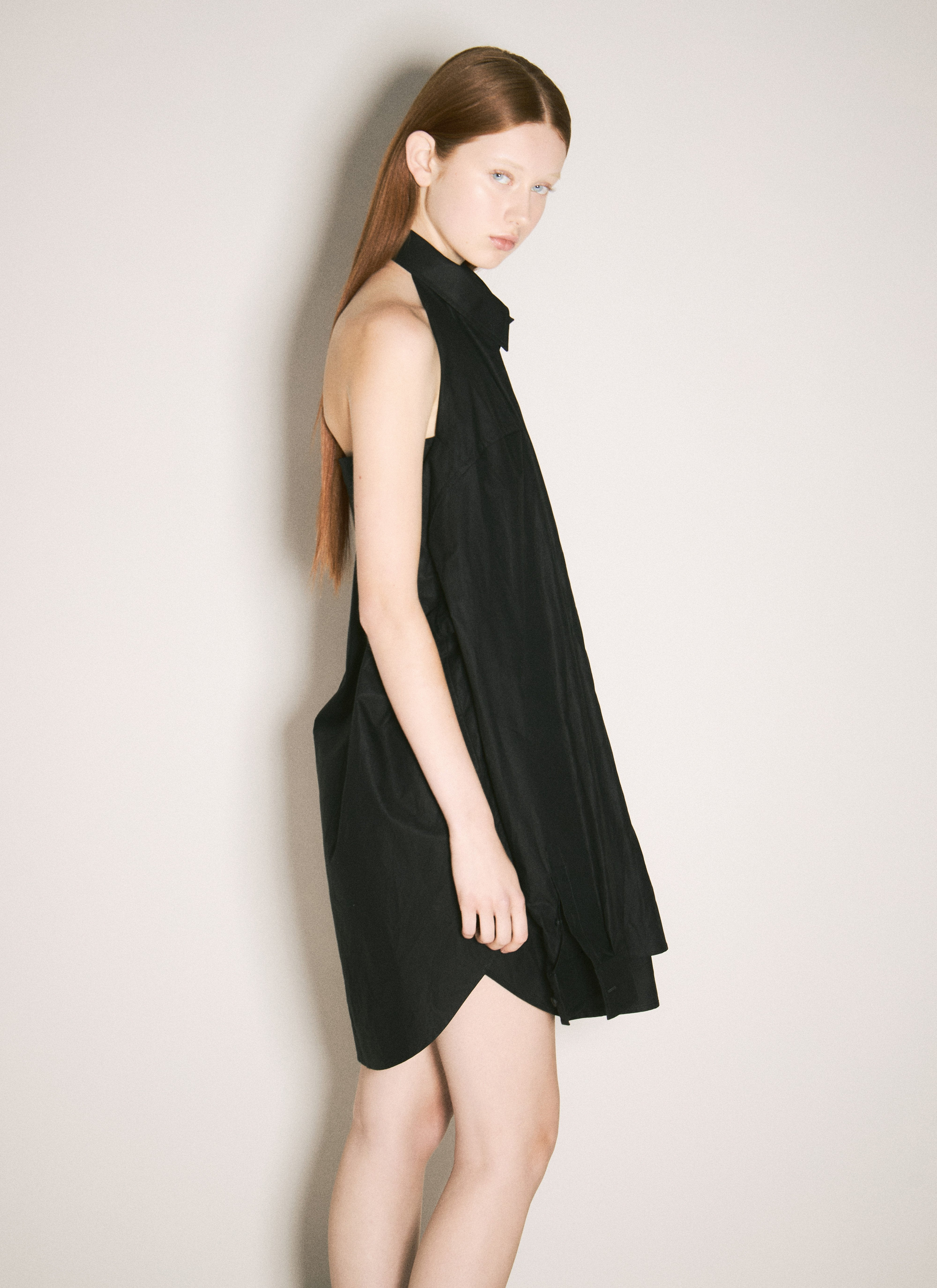 Balenciaga Women Suspended Shirt Dress - 6