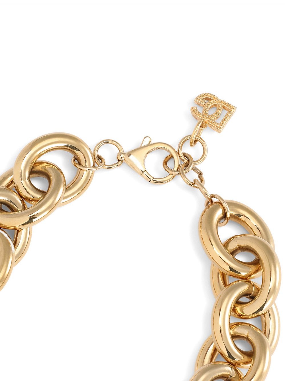 chunky rolo chain necklace - 3