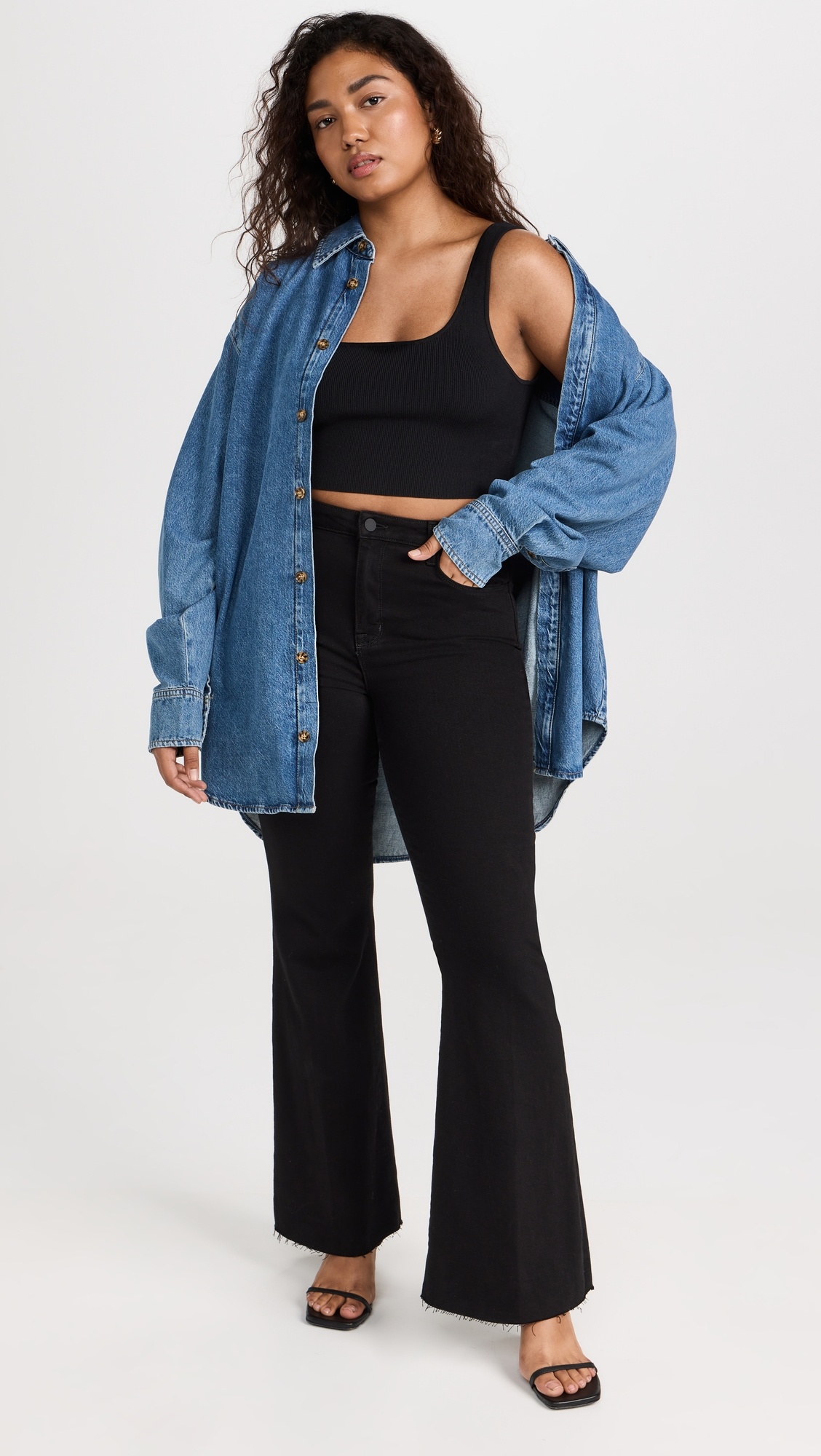 Sera Sneaker Flare Jeans - 10