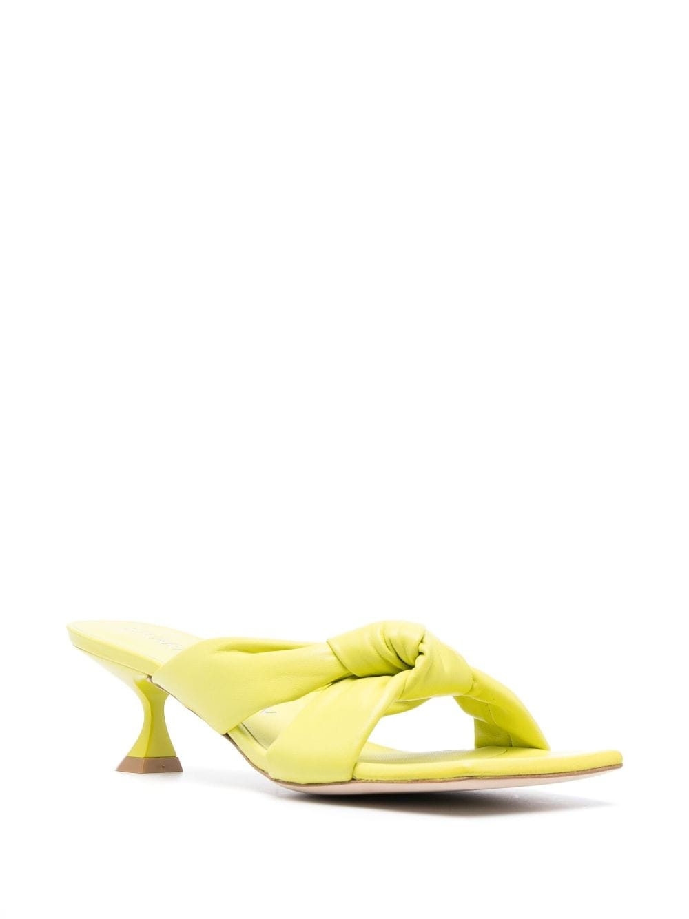 slip-on square-toe sandals - 2