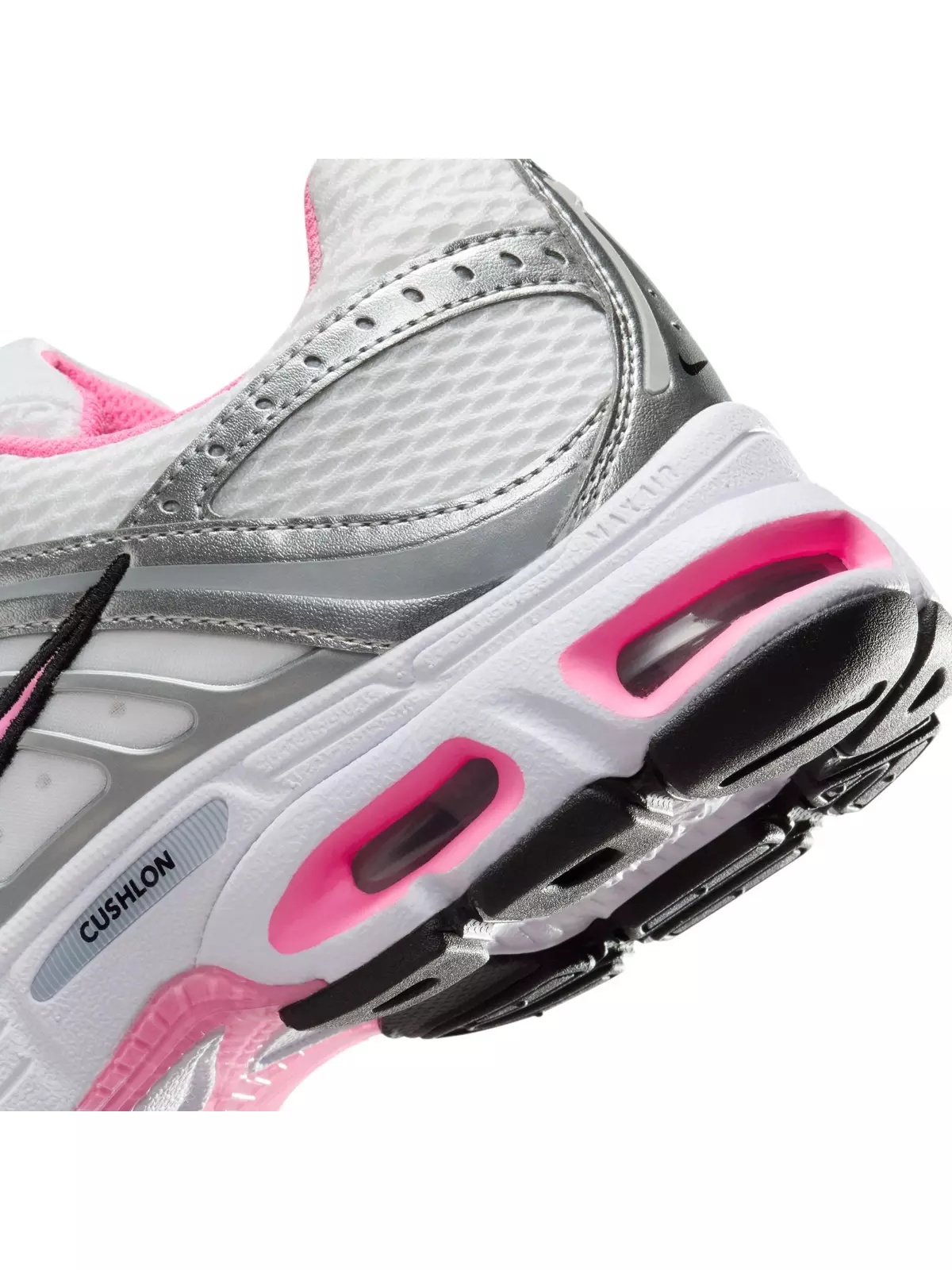 Air Max Moto 2K "White/Pink Spell/Metallic Silver/Black" Women's Shoe - 10