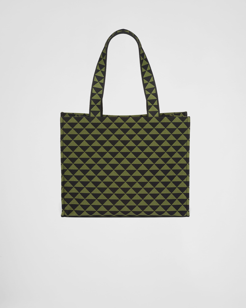 Prada Symbole bag in embroidered fabric 4