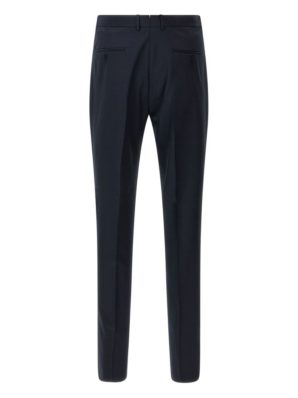 pressed-pleat wool suit - 3