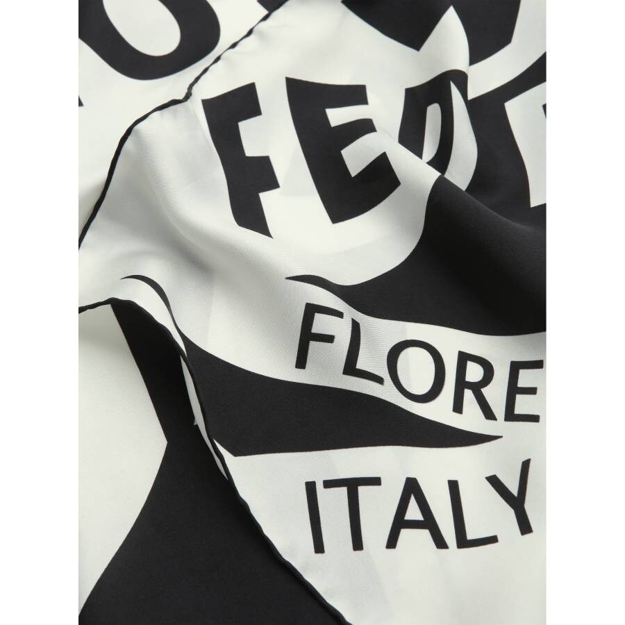 Ferragamo Logo Print Silk Scarf - 2