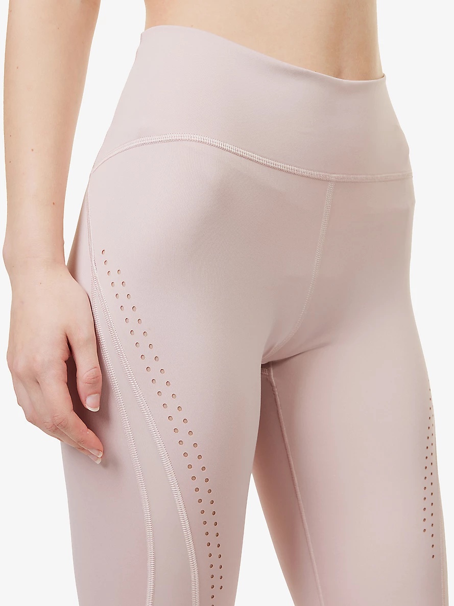 Optime Turning stretch-recycled-polyester leggings - 6