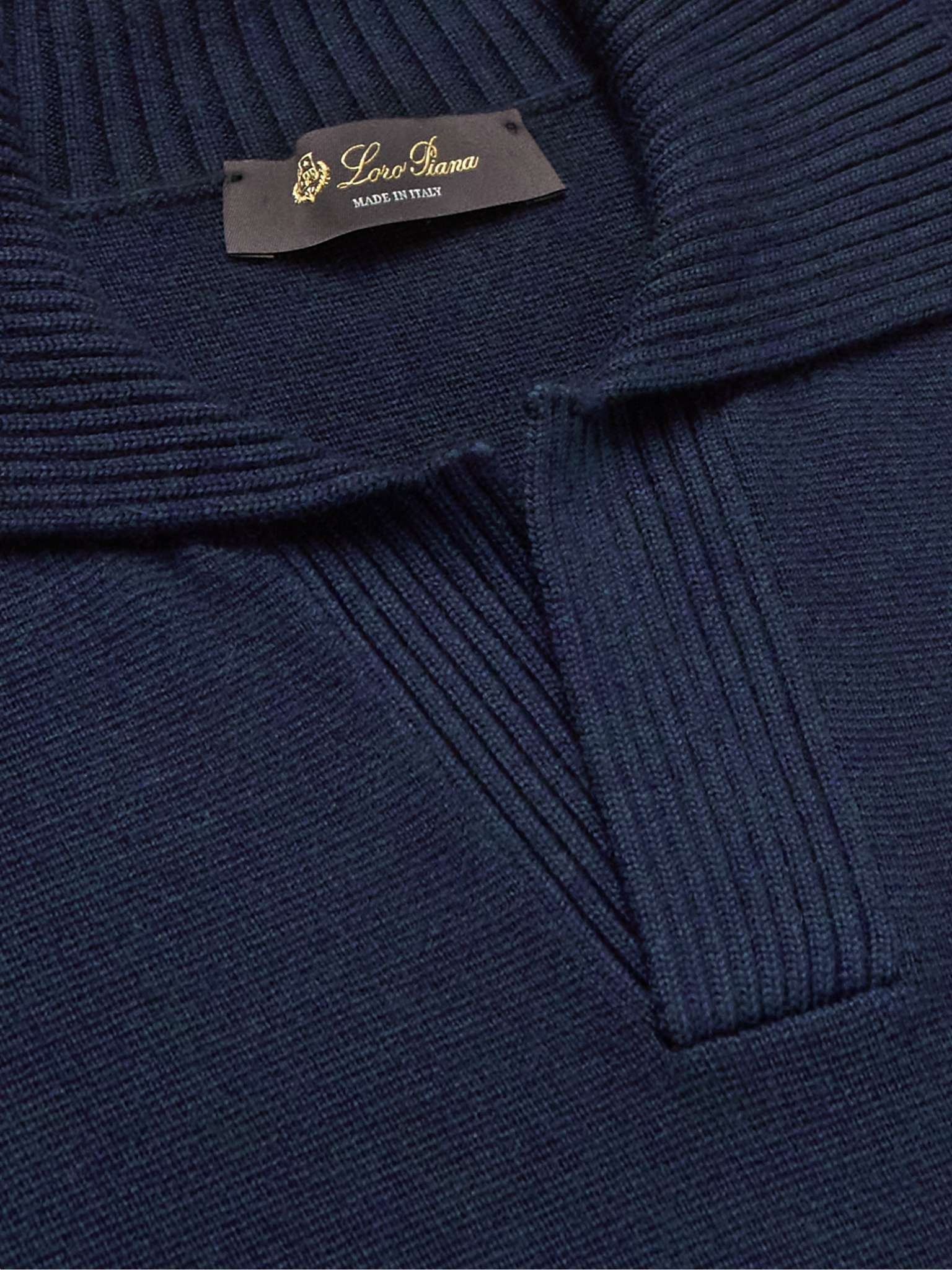 Cashmere and Silk-Blend Polo Shirt - 5