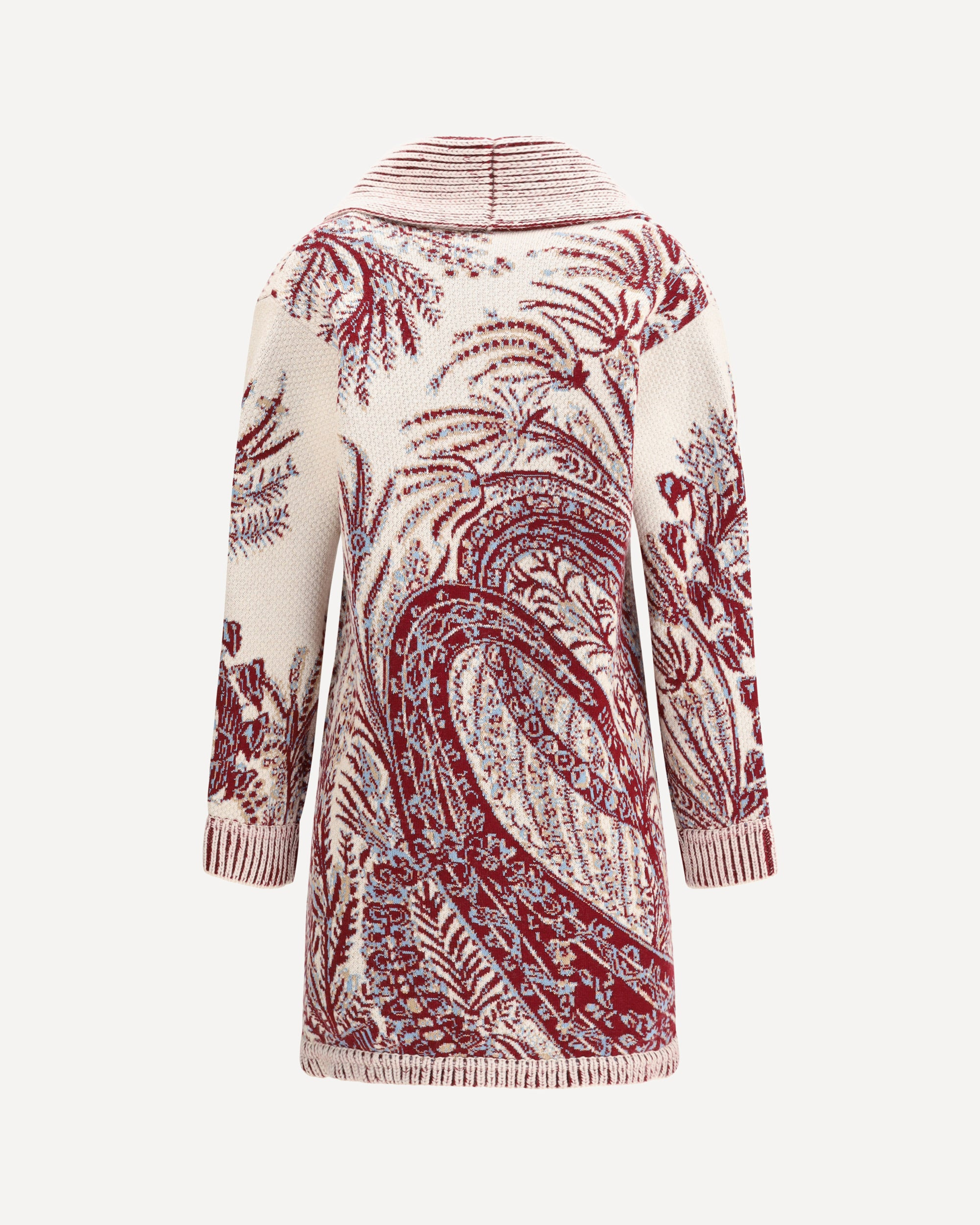 Wool and cotton maxi Cardigan - 2