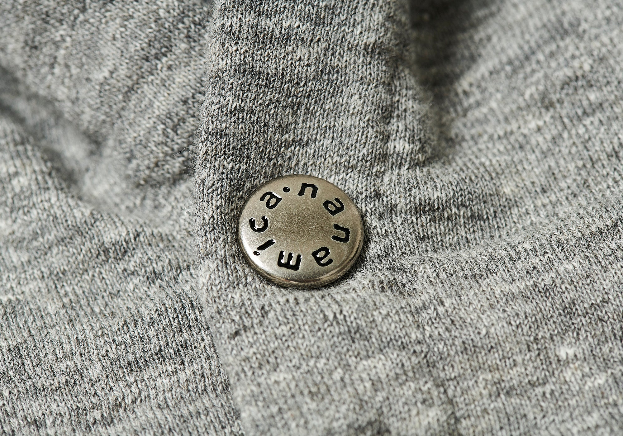 PALACE NANAMICA HOODED SWEAT HEATHER GREY - 4