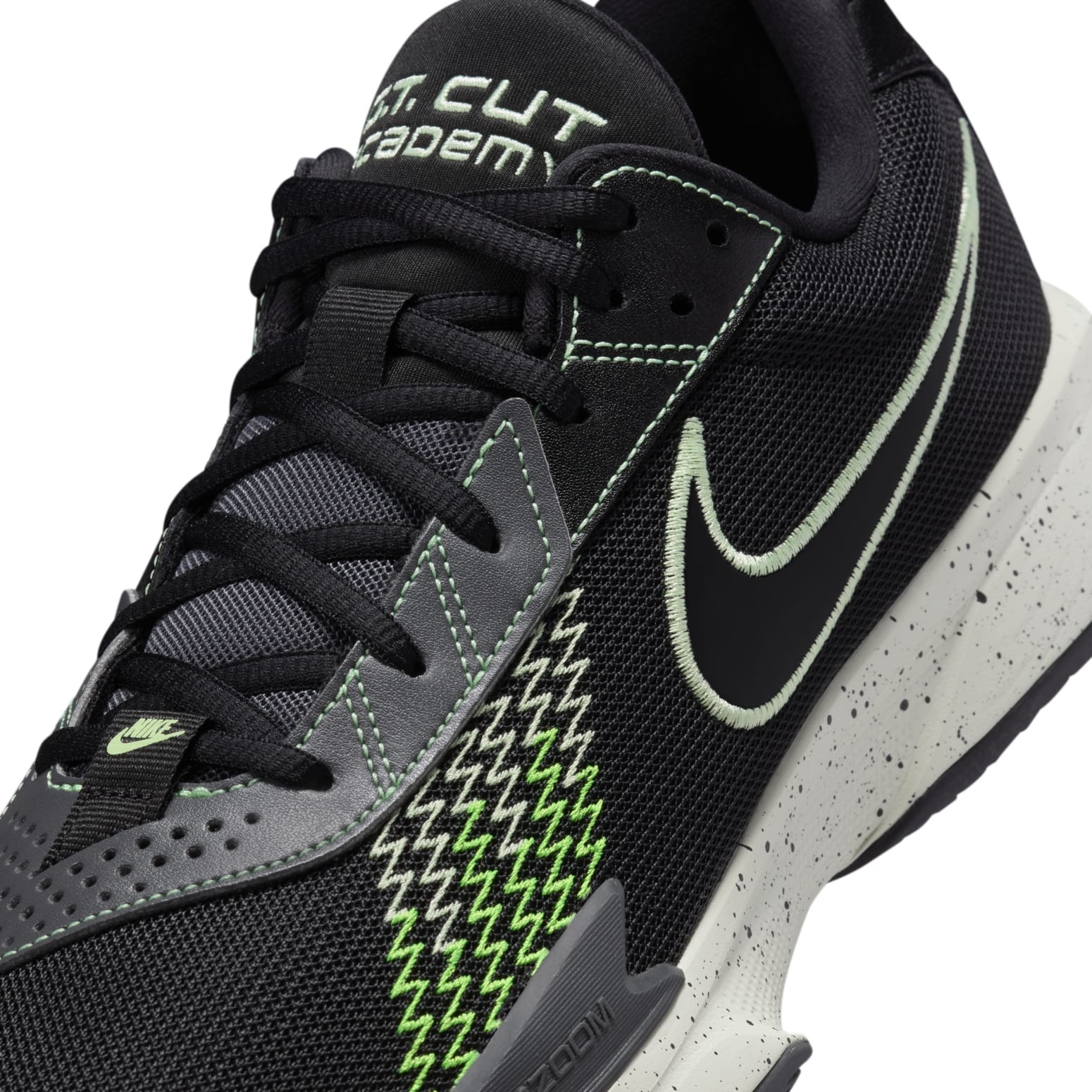 Nike Air Zoom GT Cut Academy 'Black Green Strike' FB2599-001 - 7