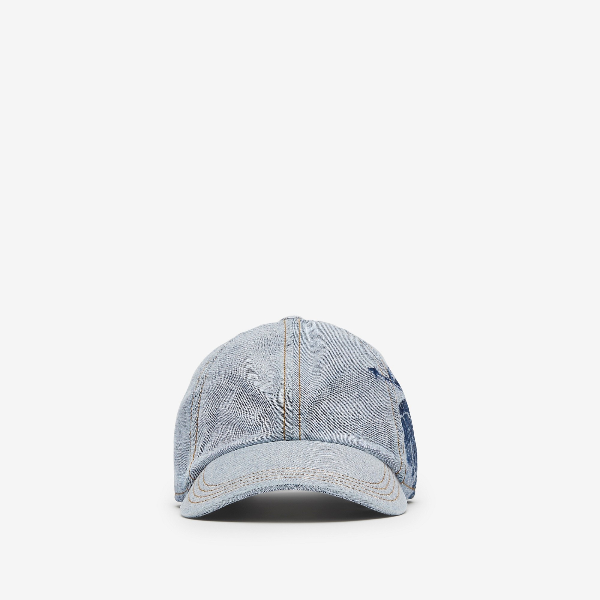 Denim Baseball Cap - 1